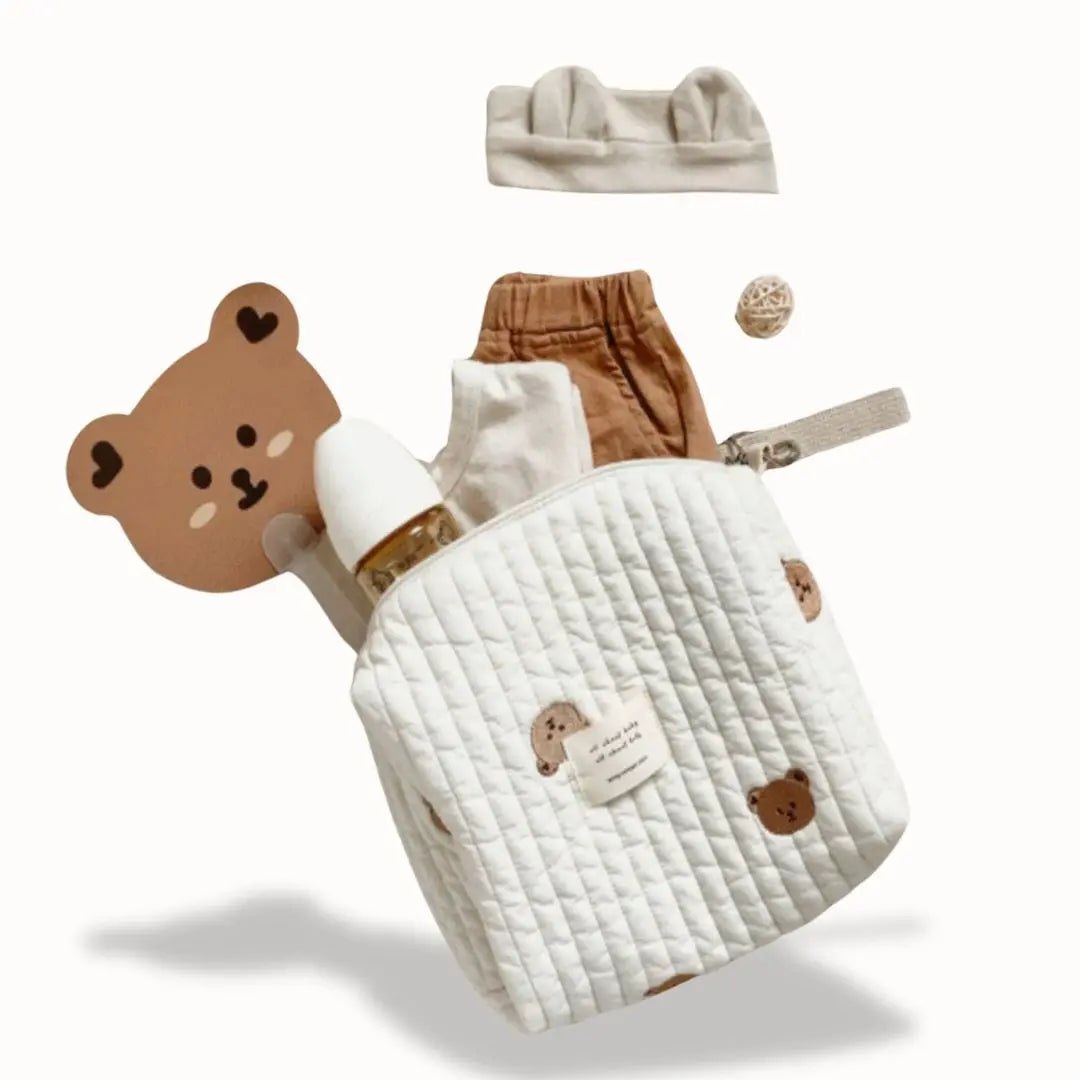 Trousse À Couches Pour Bébé Ourson | Vanity Tailor Ours