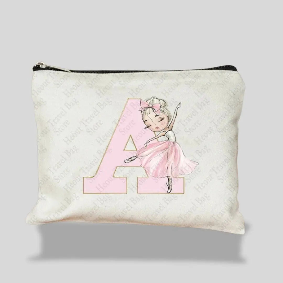 Trousse De Toilette Lettre Fée Pour Fille | Vanity Tailor A