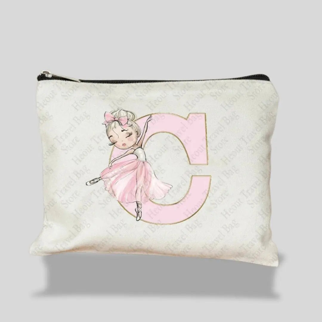 Trousse De Toilette Lettre Fée Pour Fille | Vanity Tailor C