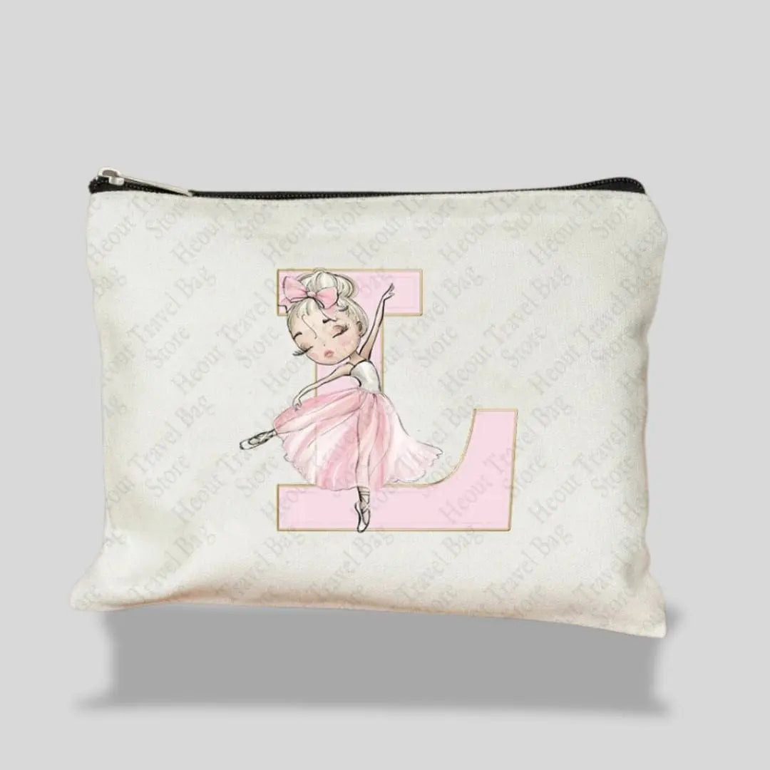 Trousse De Toilette Lettre Fée Pour Fille | Vanity Tailor L