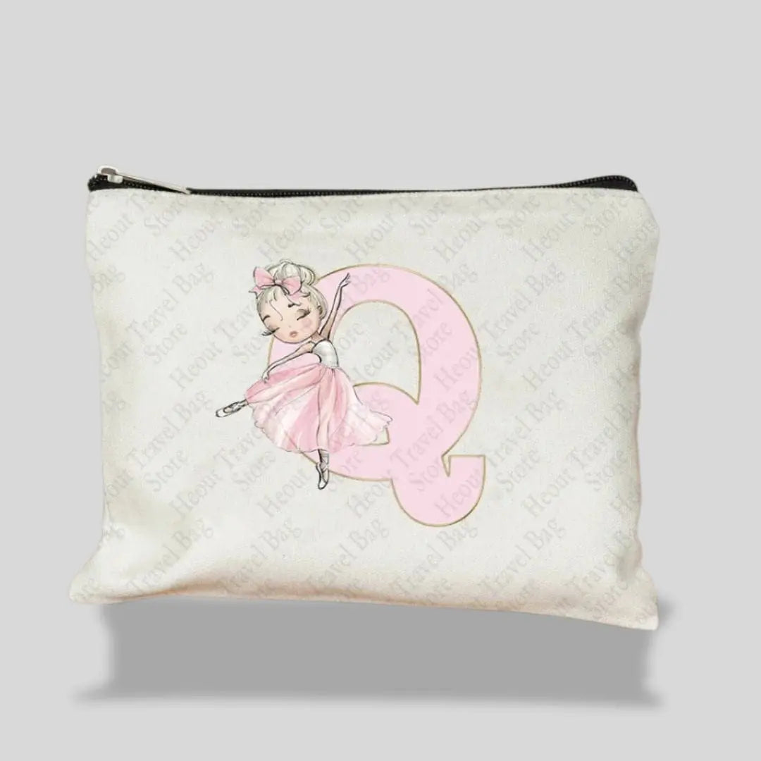 Trousse De Toilette Lettre Fée Pour Fille | Vanity Tailor Q