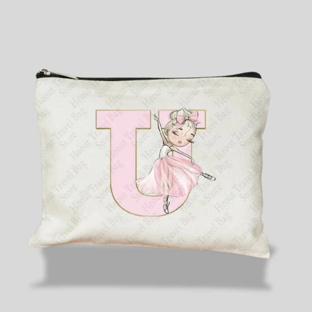 Trousse De Toilette Lettre Fée Pour Fille | Vanity Tailor U