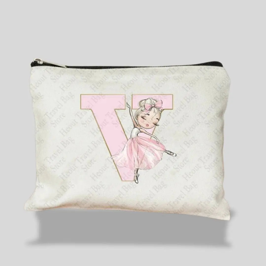 Trousse De Toilette Lettre Fée Pour Fille | Vanity Tailor V