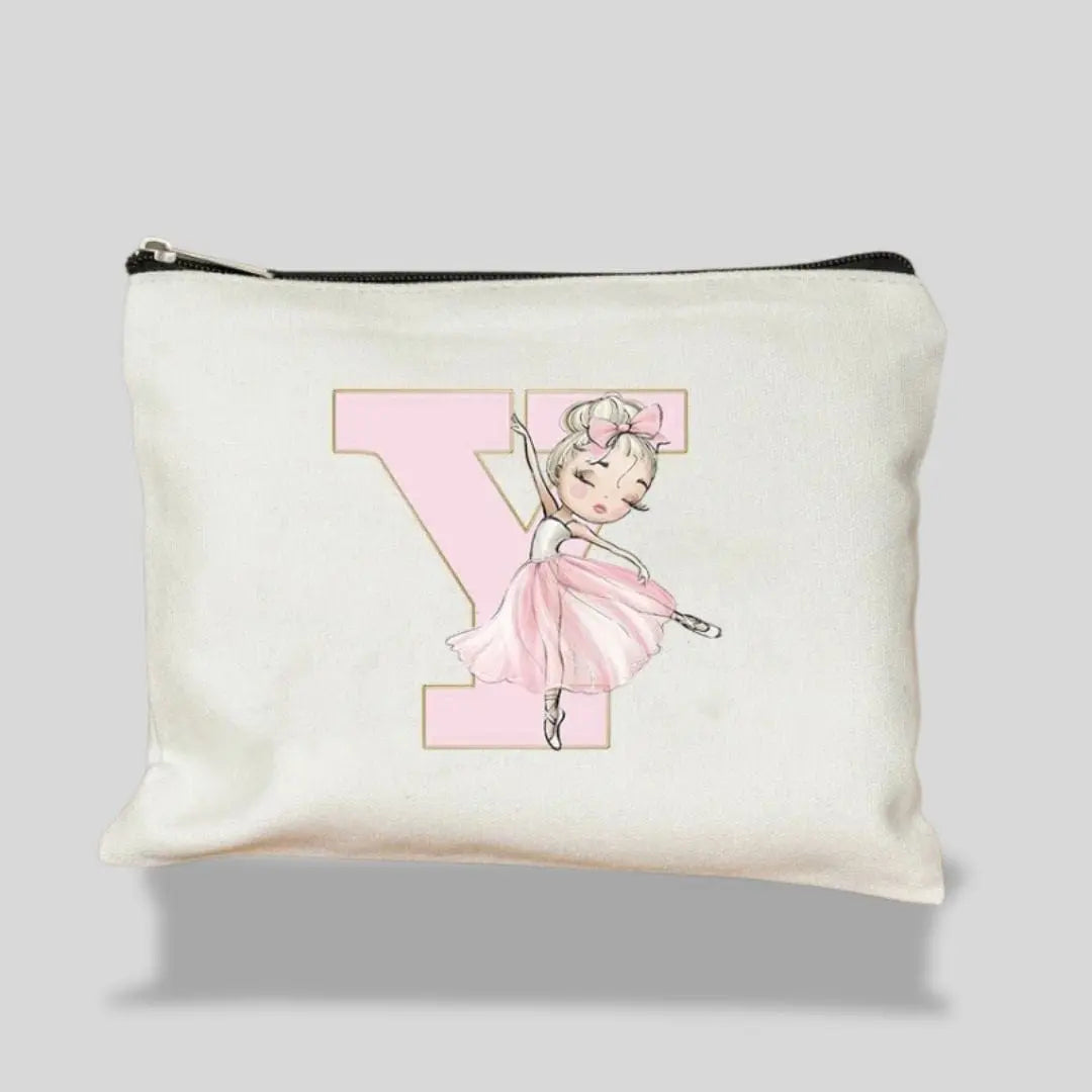 Trousse De Toilette Lettre Fée Pour Fille | Vanity Tailor Y