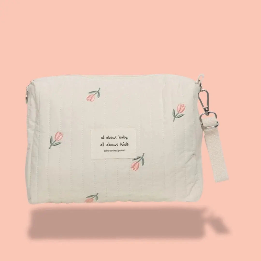 Trousse De Toilette Pour Bébé De Voyage | Vanity Tailor Fleur