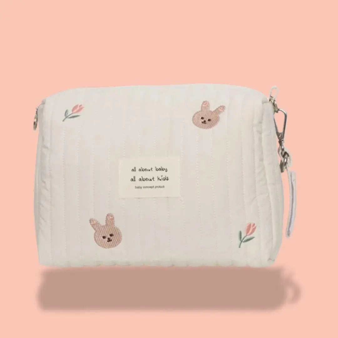 Trousse De Toilette Pour Bébé De Voyage | Vanity Tailor Lapin