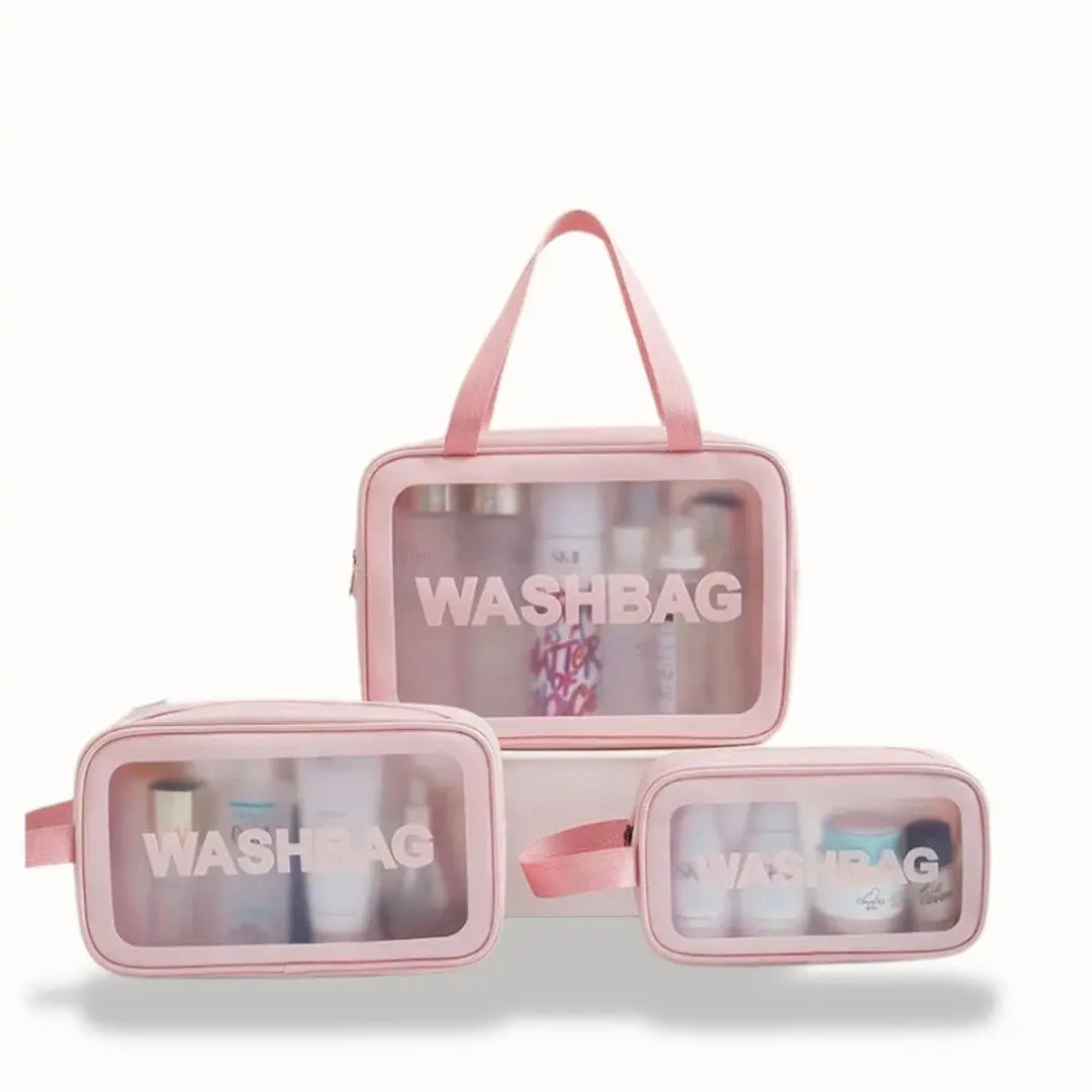 Trousse De Toilette Waterproof Transparente | Vanity Tailor