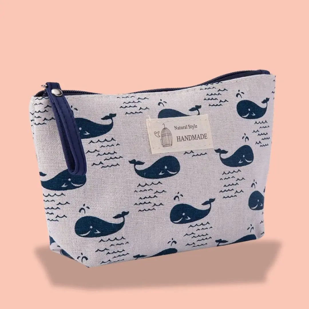 Trousse De Voyage Maquillage Pour Femme Tendance | Vanity Tailor Baleine