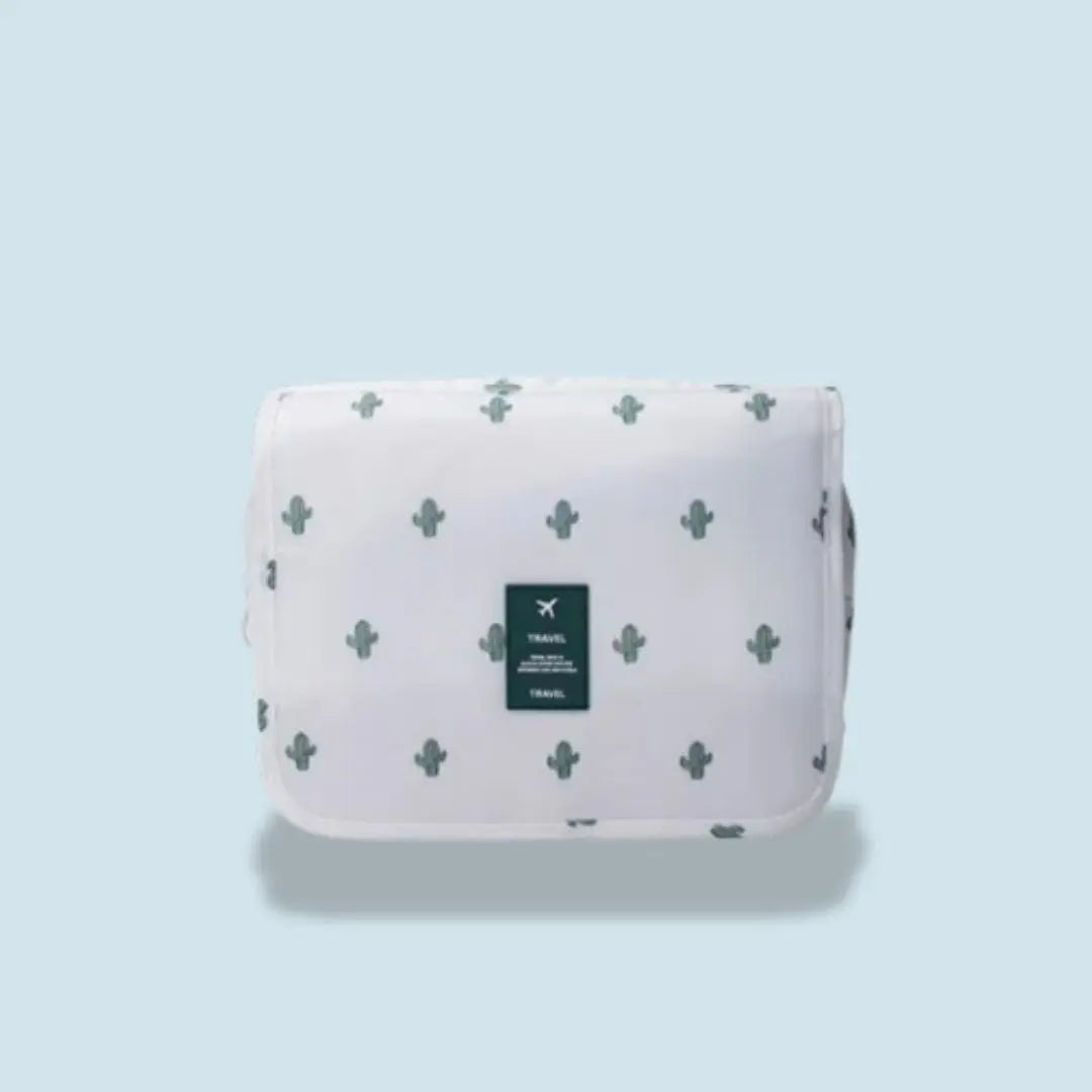 Trousse de Toilette Suspendue pour Femme | Vanity Tailor Cactus