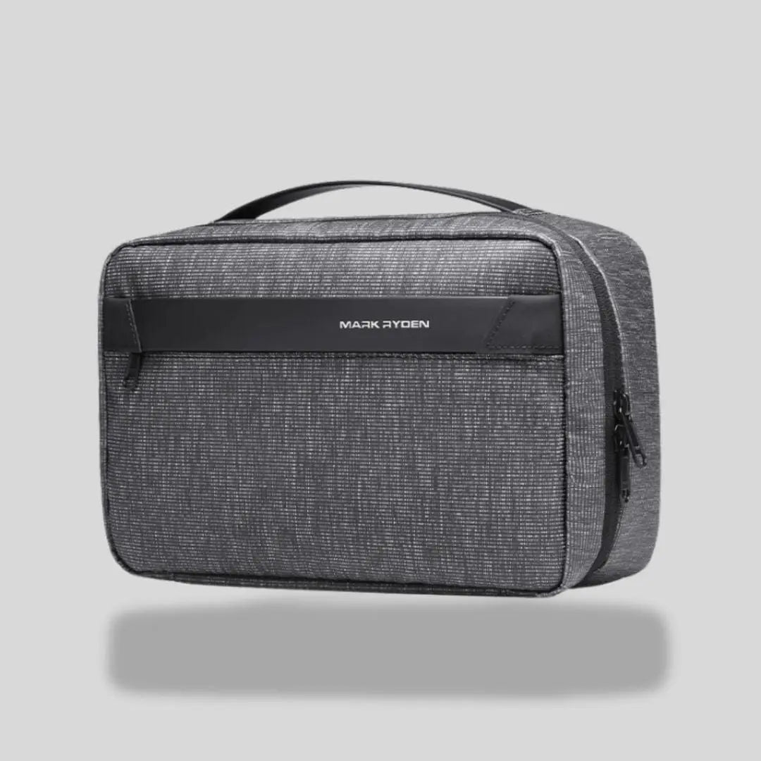 Trousse de Toilette à Suspendre Voyage Homme | Vanity Tailor Gris Tech