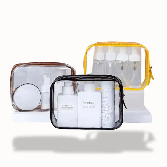 Trousse de Toilette de Voyage Transparente | Vanity Tailor