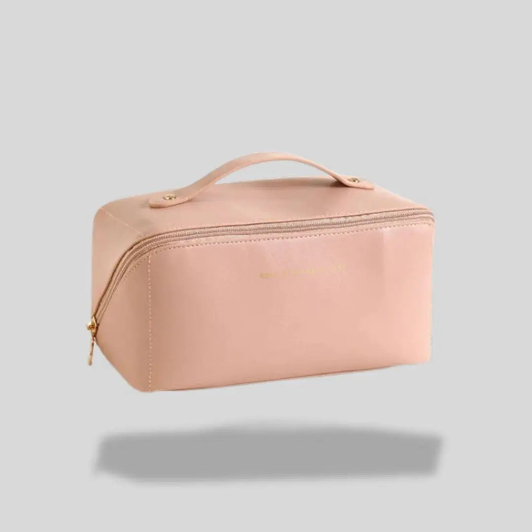 Trousse de Toilette en Cuir pour Femme | Vanity Tailor Rose