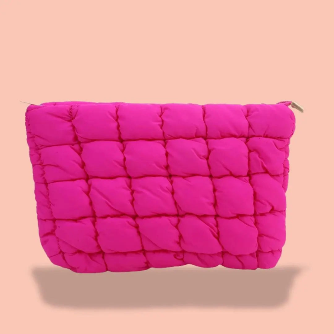 Trousse de maquillage Doudoune Glamour | Vanity Tailor Fushia / 25x16x5cm