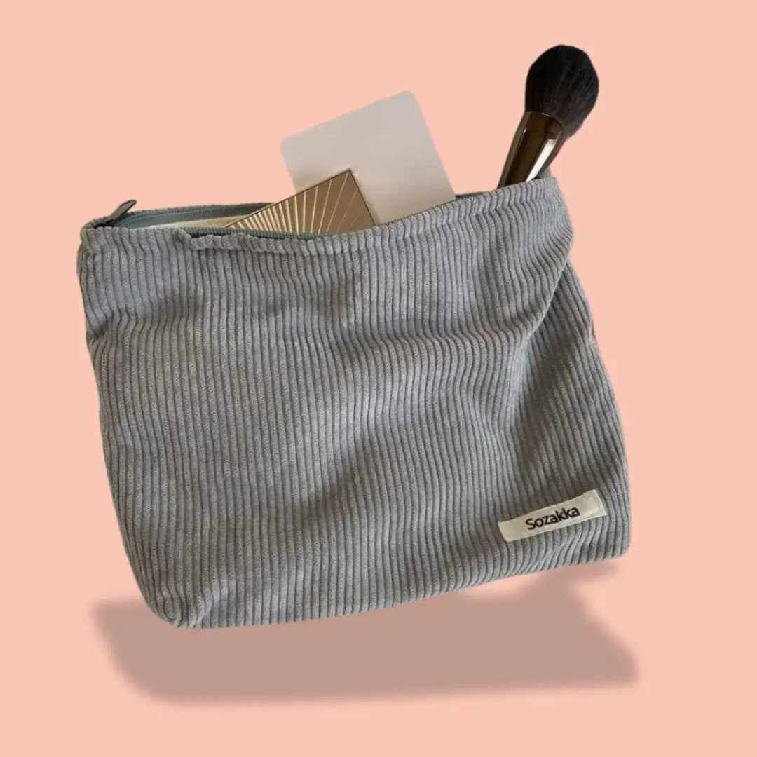 Trousse de maquillage Essential Beauty Gris