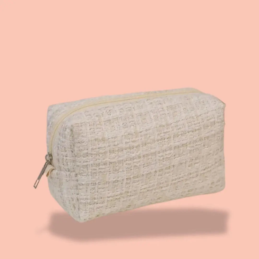 Trousse de toilette femme pour voyager Blanc