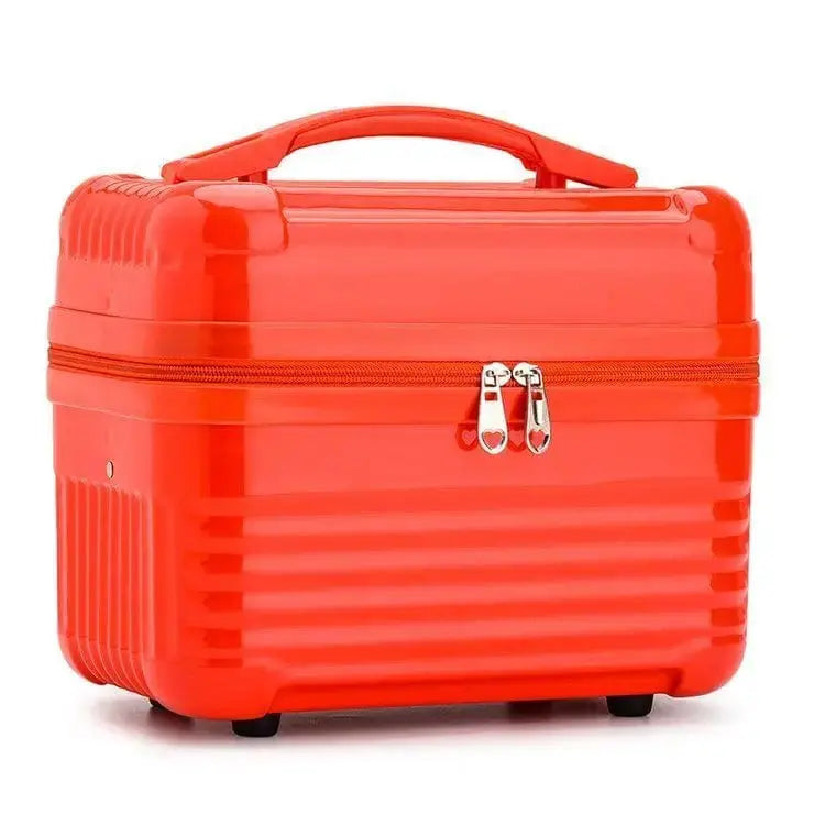 Vanity Case Solide De Voyage | Vanity Tailor Rouge